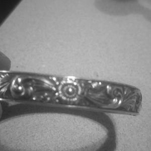 Vintage Dunn Bros Sterling hinged